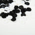 BaoQiu 15mm White Black Plastic Buttons 5/8 Inch Pack of 150 Pcs Sewing Resin Buttons Four Holes DIY Craft Buttons...