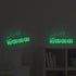 Train Decor,Glow in The Dark Stickers, Nursery Wall Sticker, 2 Pack Trains Wall Stickers for Kids Bedroom Decor...