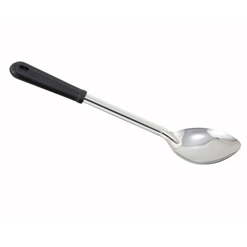 Winco Stainless Steel Basting Spoon with Plastic Handle, Solid, 13"...