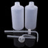 DEPEPE 6pcs 500ml Plastic Safety Wash Bottles Lab Squeeze Bottle LDPE Squirt Bottle Tattoo Bottle with Narrow Mouth and Scale Labels (17oz x 6 Bot...