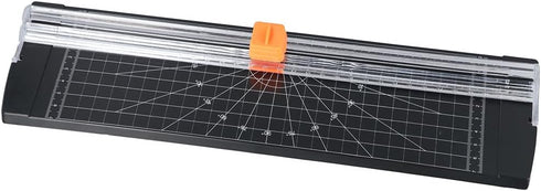 A3 Paper Cutter Portable Trimmer - 14 inch Paper Trimmer for Scrapbooking, Craft Paper Cutter Guillotine with Automatic Security Safeguard & Side ...