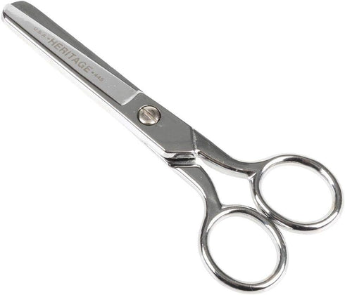 Klein Tools H445 Scissors, Made in USA, Safety Scissors for Thread, Yarn, Weaving and Knitting Mills for Right-Hand or Left-Hand Use, 5-Inch...