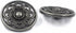 Bezelry 12 Pieces Octastar Flower Metal Shank Buttons. 23mm (7/8 inch) (Gray Silver)...