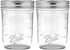 Ball Regular Mouth Mason Jars with Lids & Bands, Half Pint, 8-oz (2-Pack)...