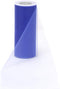 Offray Tulle Craft Ribbon, 6-Inch by 25-Yard Spool, Royal...