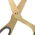 Gold and Black Lightweight Scissors, Golden Scissors, Beautiful for Office Home...
