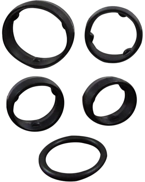 5pcs Engine Oil Cooler O-Ring Kit Fit for Fit for Dodge Ram Jeep Chrysler 3.6L 68191356AA Black...
