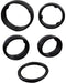 5pcs Engine Oil Cooler O-Ring Kit Fit for Fit for Dodge Ram Jeep Chrysler 3.6L 68191356AA Black...