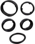 5pcs Engine Oil Cooler O-Ring Kit Fit for Fit for Dodge Ram Jeep Chrysler 3.6L 68191356AA Black...