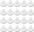 Aquarium Suction Cups 20pcs Clear Airline Tube Clips Holders Clamps 3/16 '' for Fish Tank Tubing...