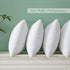 MIULEE Throw Pillow Insert Premium Pillow Stuffer Sham Square for Decorative Cushion Bed Couch Sofa 12x12 Inch...