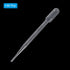 PATIKIL 3ml Pipettes Dropper, 60pcs Plastic Pipettes Disposable Pipette Transfer Pipette Calibrated Plastic Eye Dropper with Scale for Science Lab...