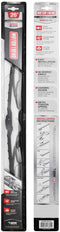 Motor Trend Precision Engineered Wiper Blade - High Performance Aerodynamic Blade Wipes Up Every Drop of Water - Silent, Durable, and Streak-Free ...