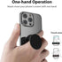 Phone Grip, Phone Ring Holder Finger Kickstand, 360°Rotation & Adjustable Metal Cell Phone Rings Gripper Stand Work with Magnetic Car Mount for iP...