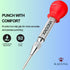 5-Inch Automatic Center Punch for Metal, Leather Punch, Adjustable Impact Spring Loaded Center Punch Tool, Spring Punch, Center Punch Spring Loade...
