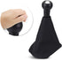 Qiilu Gear Shift Knob, 5 Speed Car Gear Shift Knob Gear Stick Gaiter Boot Kit for Peugeot 307 308 607 608 Citroen C3 C5...