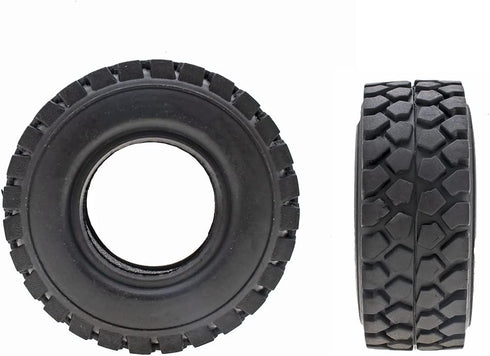 1.0 Crawler Tires for SCX24 Gladiator Bronco C10 JLU Deadbolt B17 Axial 1/24 1/18 Tracked car 4PCS...