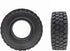 1.0 Crawler Tires for SCX24 Gladiator Bronco C10 JLU Deadbolt B17 Axial 1/24 1/18 Tracked car 4PCS...