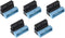 5PCS USB 3.0 19-Pin Motherboard Connector Internal Header, Male to Female Extension Adapter Down Angled 90 Degree for Motherboard Mainboard, Multi...