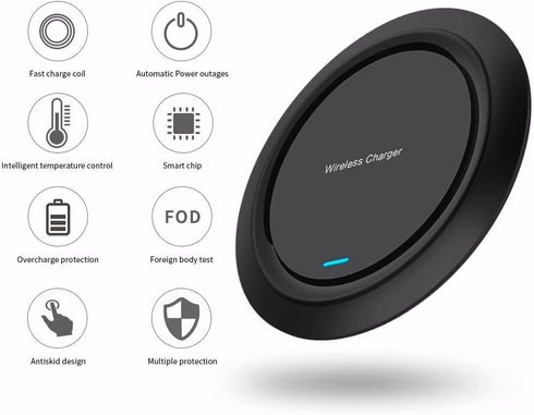 Fast Wireless Charger (White)...