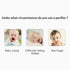 Baby Funny Pacifiers | Baby Pacifiers for Boys and Girls | Cute Pacifiers | Soft Silicone Pacifiers | BPA-Free-3 Pieces (Funny Pacifiers-4pcs)...