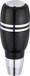 Arenbel 4" Automatic Push Button Gear Shift Knob Polished Aluminum Car Lever Stick Shifter Handle Fit Most Auto Transmission Vehicles, Black...