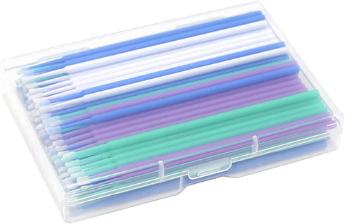 200 Pcs Touch Up Paint Brushes,Disposable Micro Paint Chip Repair Applicators for Automotive Paint Detailing, Stone Chips,Scratches(1.0, 1.3, 1.8,...