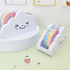 Cloud Tape Dispenser, Delicate Cartoon Tape Cutter with Rainbow Tape, Plastic Desktop Tape Dispenser for Girls Women Home Office Stationery Suppli...