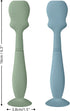 3 Pack Baby Diaper Cream Brush, Diaper Cream Spatula Applicator Silicone Baby Butt Paste Spatula for Babies, Newborn (3Packs, Color 1)...