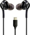 UrbanX OEM 2021 Type-C Stereo Headphones for Samsung Galaxy Z Flip3 5G Braided Cable - with Microphone - Black - USB-C Connector (US Version)...