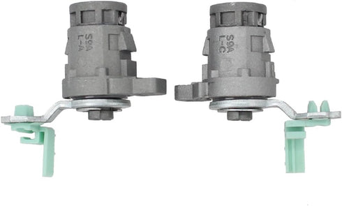 MOTOKU Pair of Front Left Driver LH Side & Right Passenger Side RH Door Lock Cylinder Keys Set for Accord 1998-2002,Civic 2001-2005,Odyssey 1999-2...