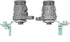 MOTOKU Pair of Front Left Driver LH Side & Right Passenger Side RH Door Lock Cylinder Keys Set for Accord 1998-2002,Civic 2001-2005,Odyssey 1999-2...