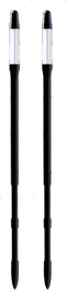 Aquameter - Large - Black - Bundle of 2 - Leave-in Soil Moisture Meter for Potted Plants - Plant Water Sensor - Refillable...