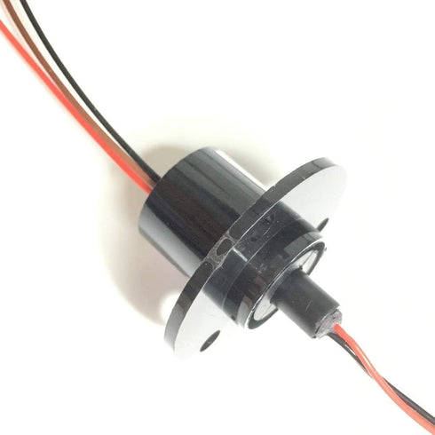 Taidacent 3 Wires 4 Wires 5A 10A 15A 30A Electrical Slip Ring Collector Ring Rotary Electrical Contact Joint Rotary Connector Commutator (3 Wires ...