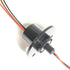 Taidacent 3 Wires 4 Wires 5A 10A 15A 30A Electrical Slip Ring Collector Ring Rotary Electrical Contact Joint Rotary Connector Commutator (3 Wires ...