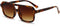 AIEYEZO Retro Square Sunglasses for Women Men Trendy Rectangle Aviator Sun Glasses Vintage 70s Shades...