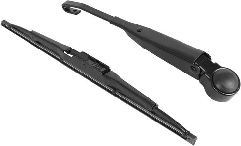 X AUTOHAUX Car Rear Windshield Wiper Blade Arm Set for Jeep Patriot 2.0L 2.4L 2007-2016 11 Inch...