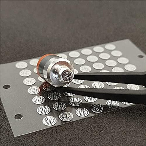 Earbuds Dust-Proof Steel Mesh with Glue Stainless in-Ear Earphones Replace Clean Net Filter dust Headphones Shell Steel mesh 3.7mm 4.5mm 4.8mm 5.0...