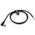 M12 A-Code Elbow 8 Pin Female Sensor Connector Shielded Cable to Flying Leads for Actuator Industrial Automation Profibus 1M/3.3FT...