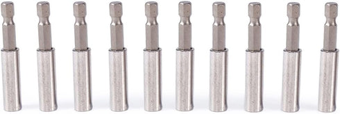 1/4” Magnetic Extension Socket Drill Bit Holder, 10Pcs Carbon Steel Screwdriver Bit Holder Magnetic Screwdriver Extension Socket Drill Bit Holder ...