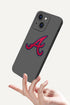 for Atlanta Baseball Fans Case Cover Compatible with iPhone 14 Plus, Personalized Gift for Dad Husband Mom Mothers Father's Day Thanksgiving Day C...