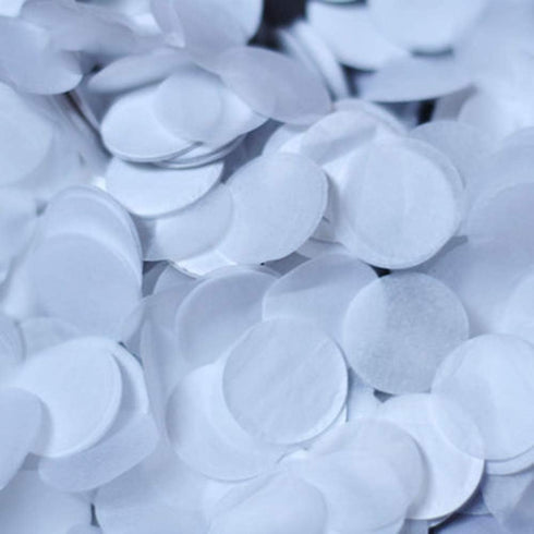 White Confetti 1 inch Paper Confetti Circles for Table Wedding & Birthday Party Decoration 5000 pcs...
