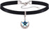 choice of all Black Choker Necklace for Women Black Velvet Pendant Choker Adjustable Black Collar Choker...