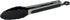 Winco 9" Heavy-Duty Stainless Steel Utility Tongs Silicone Grips and Lock Clip...