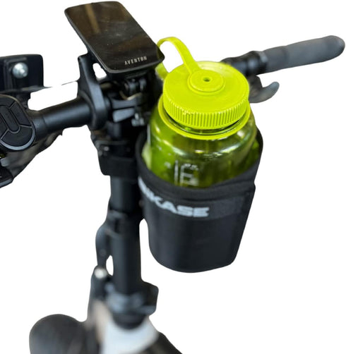 BiKase Bev Wrap: Bike Water Bottle Holder | Universal Insulated eBike Cup Holder | Removable Non-Slip Hook&Loop Fasteners and adjustable Strap | H...