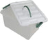 Saedy 14 Quart Latching Box, Great Funtionality Plastic Storage Bin with Lid, Clear Transparent Box with Handles...