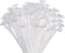 PP OPOUNT 50 Pieces Balloon Sticks Upgraded Version White Balloon Sticks Holders with Cups for Christmas Decoration, Wedding, Party, Holidays, Ann...