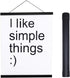 Artmag Magnetic Poster Hanger Frame, 24x36 24x32 24x18 Light Wood Wooden Magnet Canvas Artwork Print Poster Hangers Frames Hanging Kit (Black, 24"...