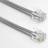 NECABLES 2Pack 8 Inch Short Telephone Cord Phone Cable Wall Phone Cord for Landline RJ11 6P4C Male to Male...