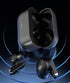 Black Bluetooth Headphones in-Ear Wireless Earphone Touch Control Headset Mini Metal Earbuds for Phone...